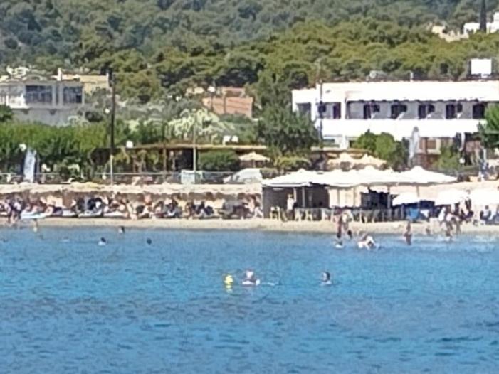 Παραθαλασσιο Στουντιο Μιχαλιας Sea View Studio Michalias Νουμερο 8 Agia Marina  エクステリア 写真