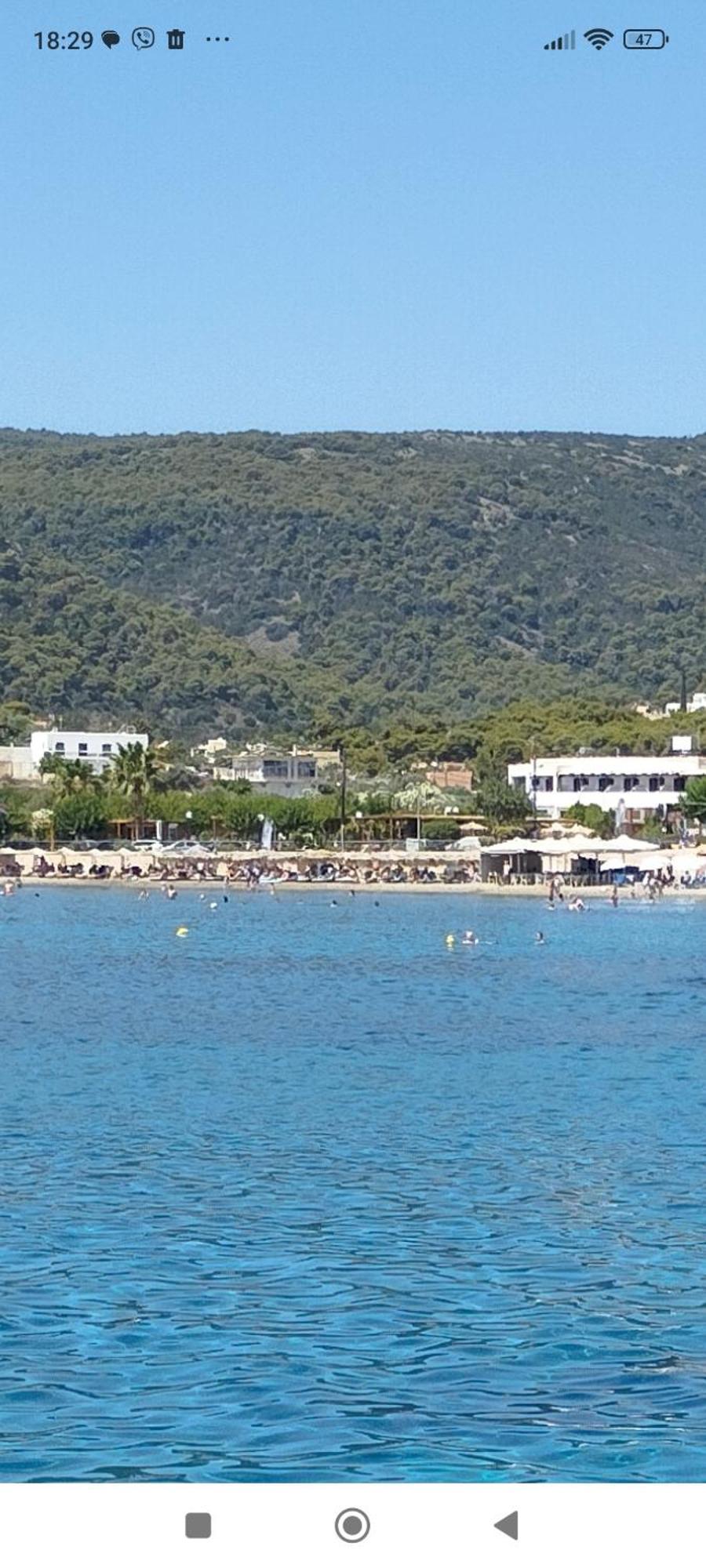 Παραθαλασσιο Στουντιο Μιχαλιας Sea View Studio Michalias Νουμερο 8 Agia Marina  エクステリア 写真
